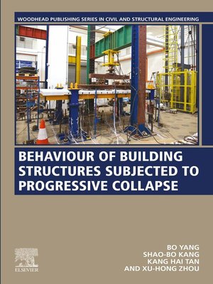 cover image of Behaviour of Building Structures Subjected to Progressive Collapse